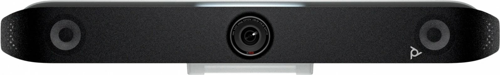 Video bar POLY Studio X52, 4K Ultra HD, mikrofon i integrum, i zi