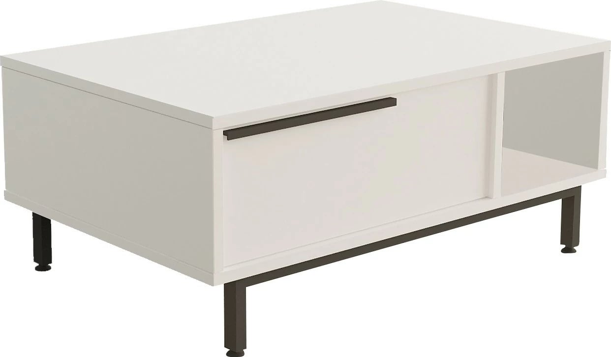 Tavolinë kafeje Skye Decor, e bardhë, On2-W