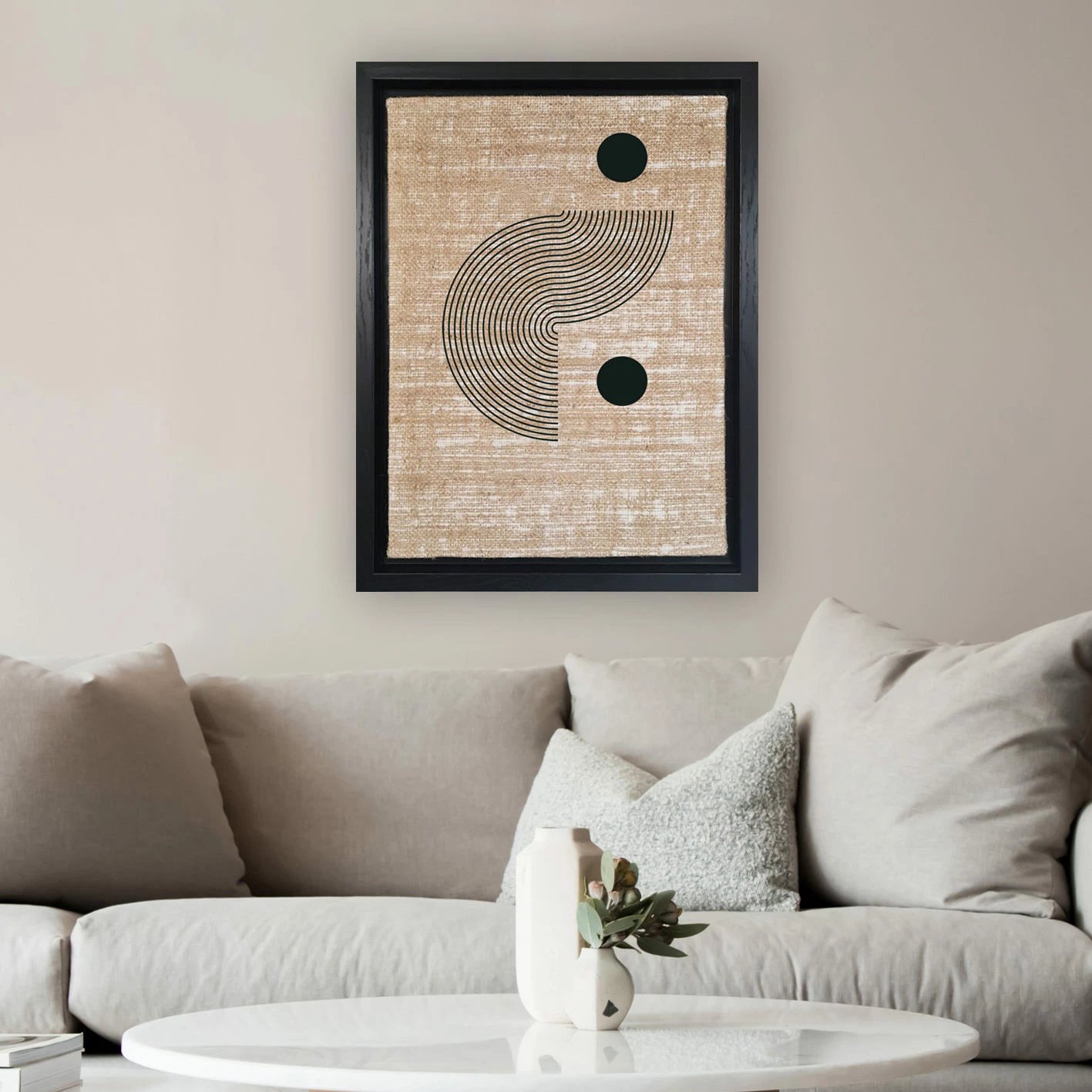 Pikturë dekorative në kanavacë, shumëngjyrëshe, LSJ318962747504 - 6696