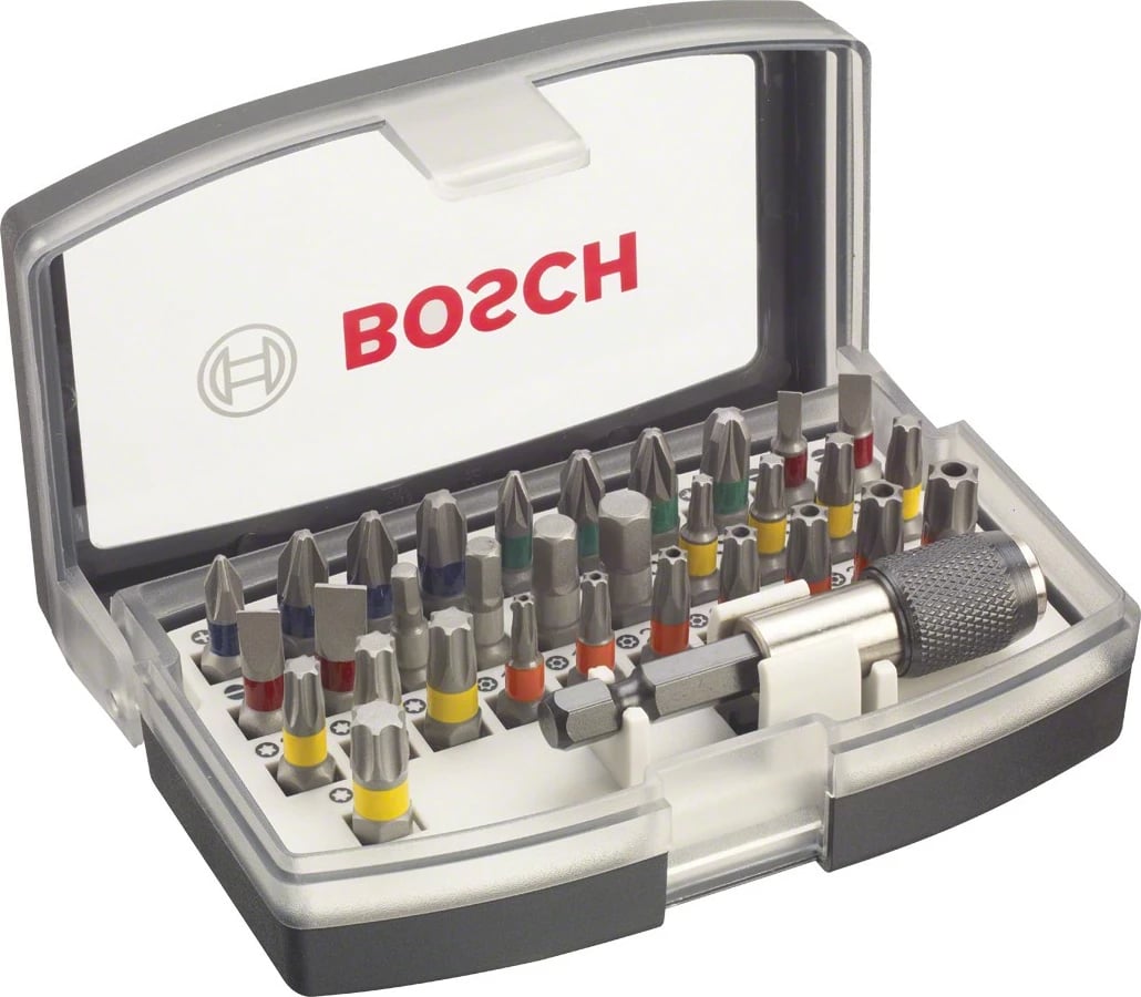 Set bitash Bosch 2 607 017 319, 32 copë, 25mm