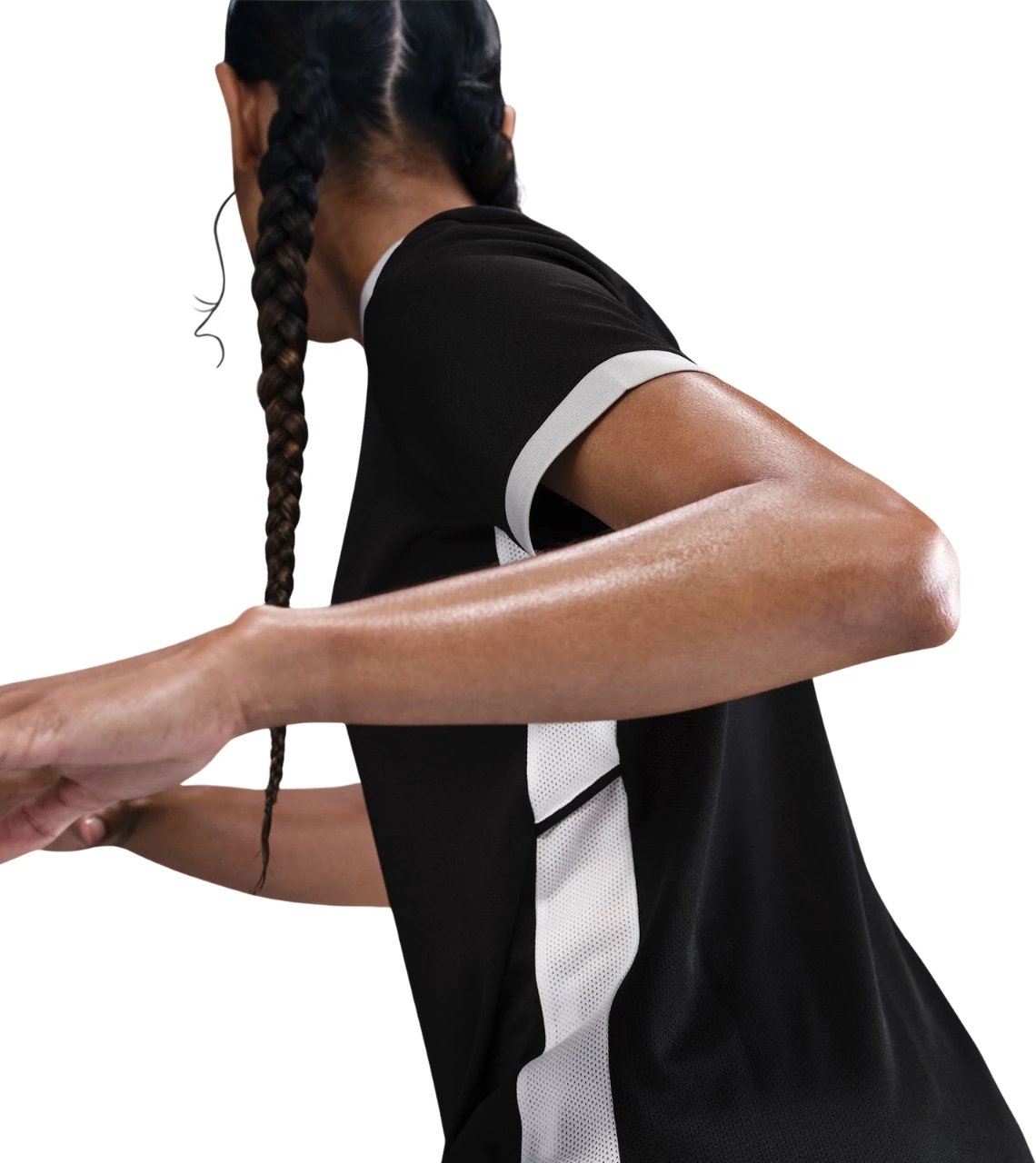 Maicë sportive Nike për femra, e zezë