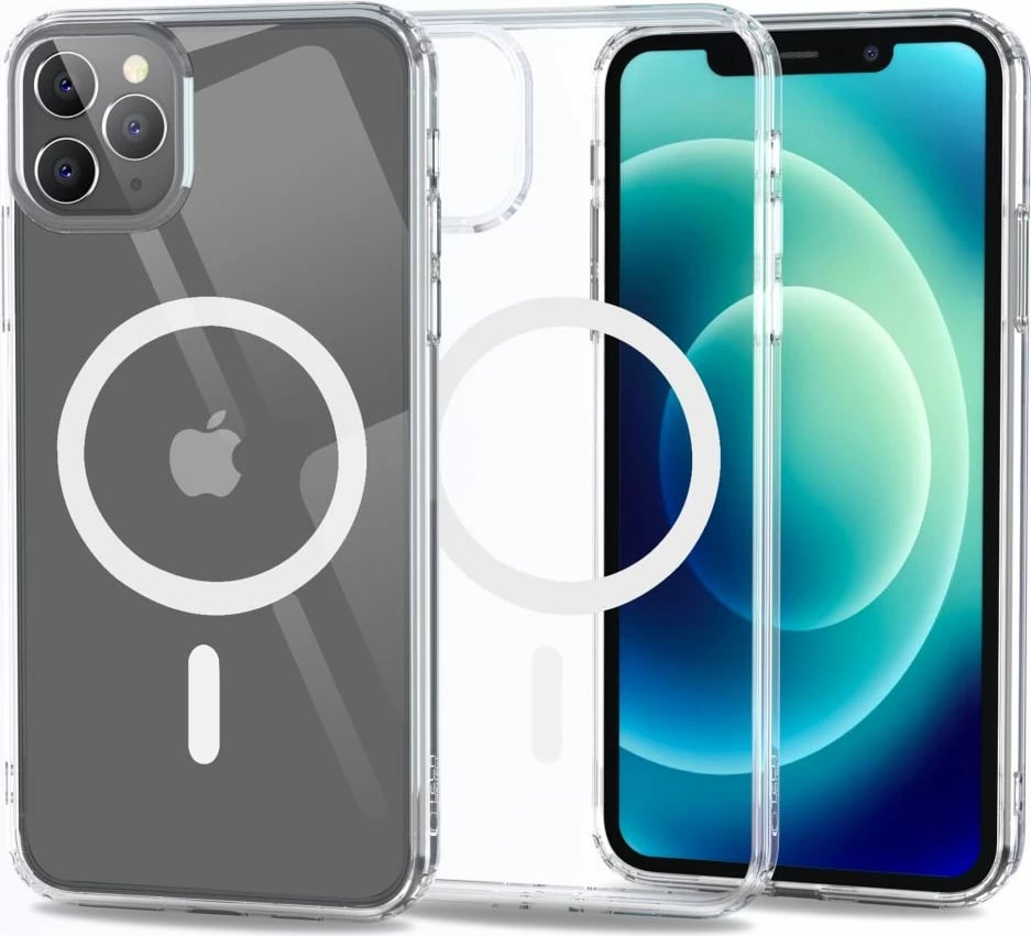 Mbështjellës Tech-Protect MagMat për iPhone 11 Pro, MagSafe, Transparent