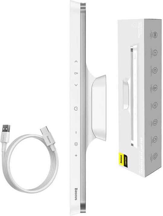 Llambë magnetike Baseus DGXC-02 me panel prekje, e bardhë