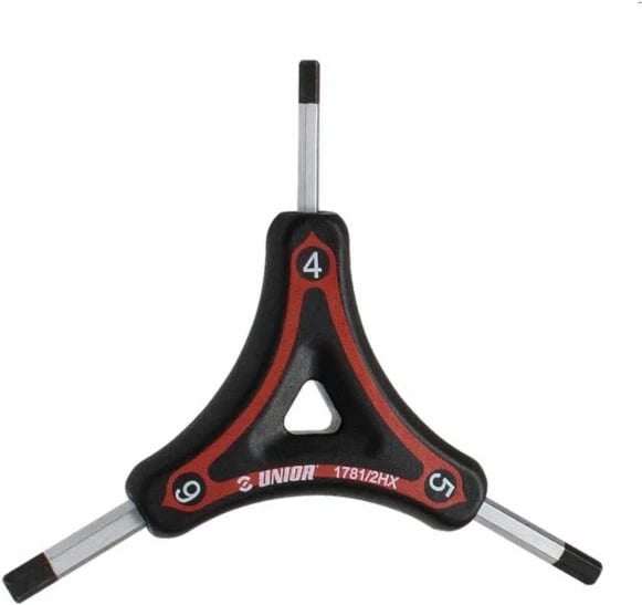 Çelës Allen për biçikletë UNIOR, i kuq