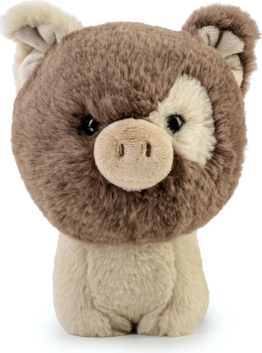 Lodër pelushi Daffi TEDDY PETS derr, 18cm, bezhë/kafe