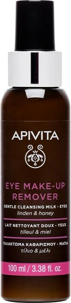 Qumësht pastrues për sy për femra Apivita Eye Make-Up Remover Gentle Cleansing Milk 100ml