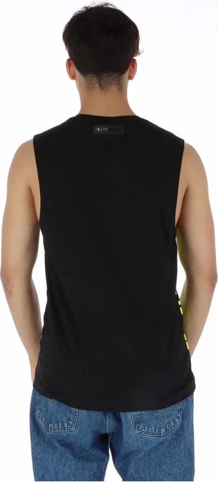 Maicë për meshkuj Plein Sport, e zezë