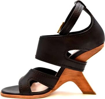 Sandale Alexander Mcqueen femra, të zeza