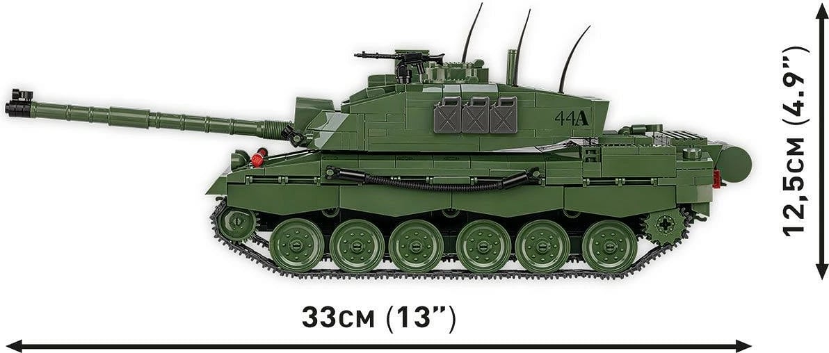 Set blloqesh Cobi Klocki Challenger 2, 954 pjesë, me figurë, Jeshile