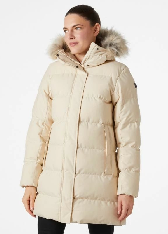 Pallto Helly Hansen për femra, ngjyrë krem