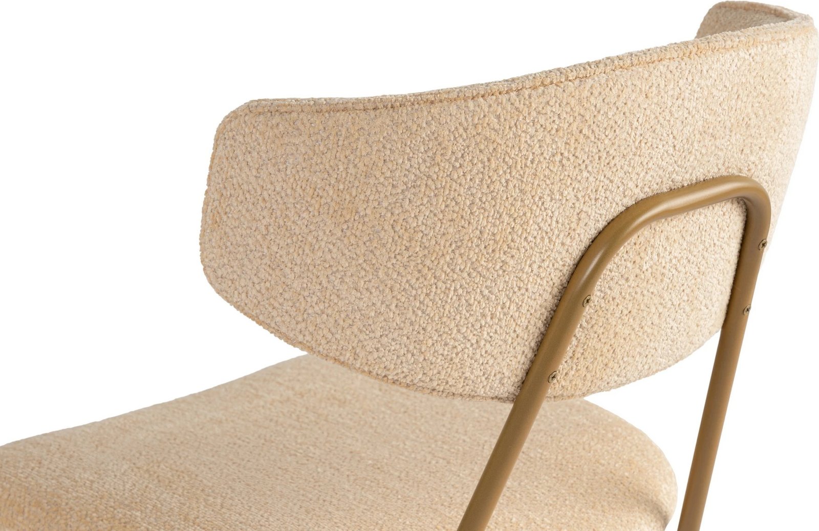 Set karrigesh (2 copë) Skye Decor, Nancy, bezhë, ari