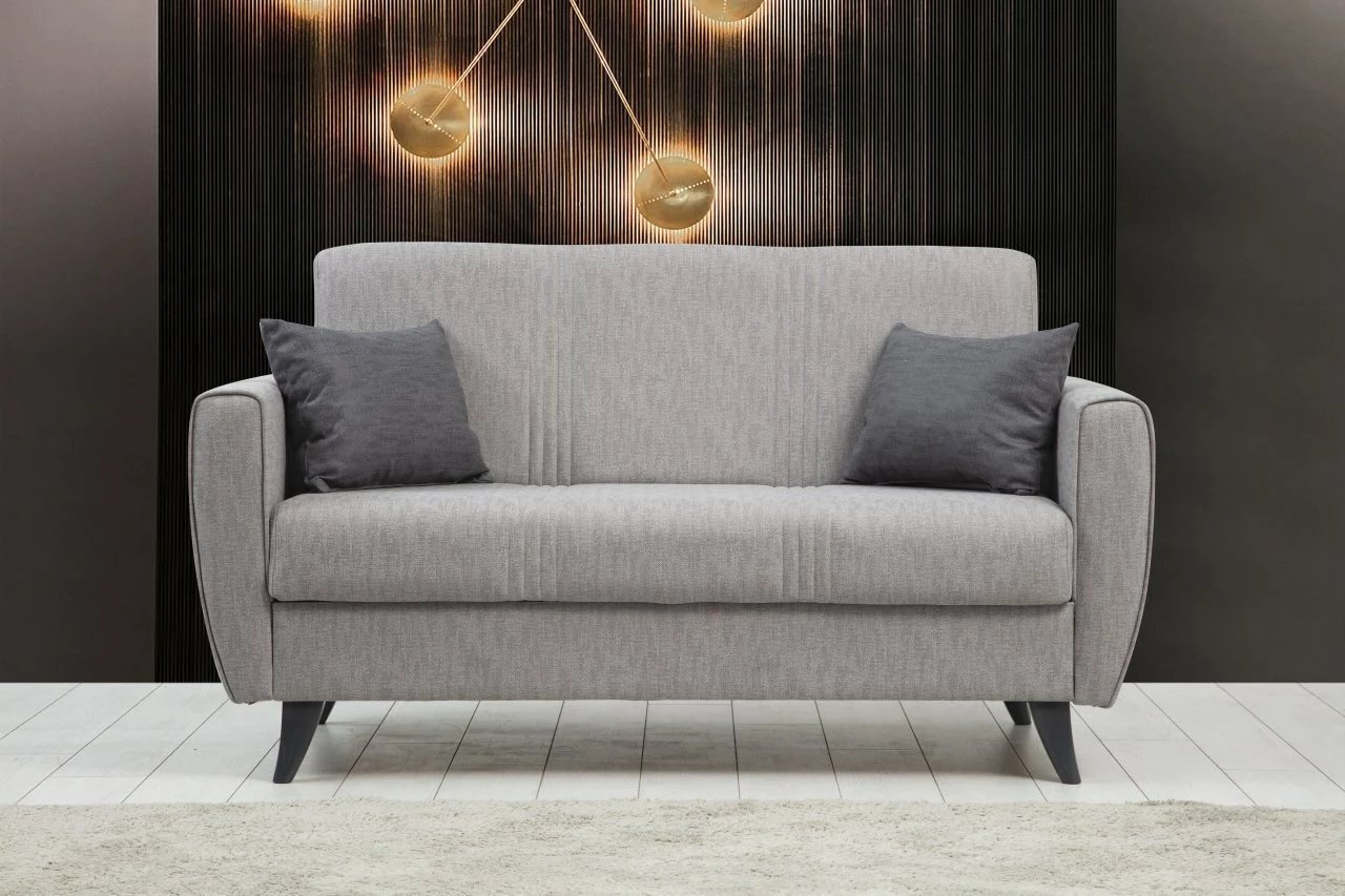 Divan-krevat dy vendësh, Atelier del Sofa, Zaden, gri e çelët