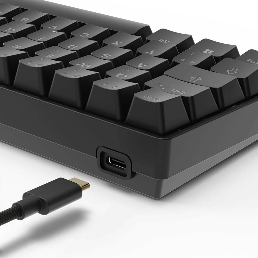 Tastierë gaming Sharkoon Skiller SGK50S4 Gen2, RGB, e zezë-verdhë