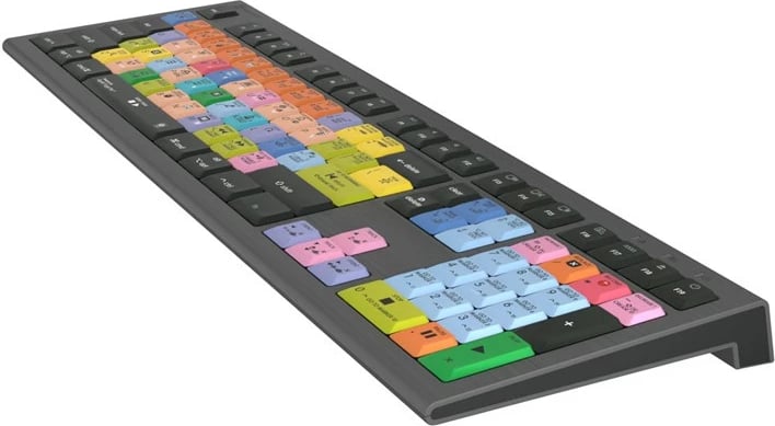 Tastierë LogicKeyboard Astra 2 UK për Mac, Logic Pro X2, shumëngjyrëshe