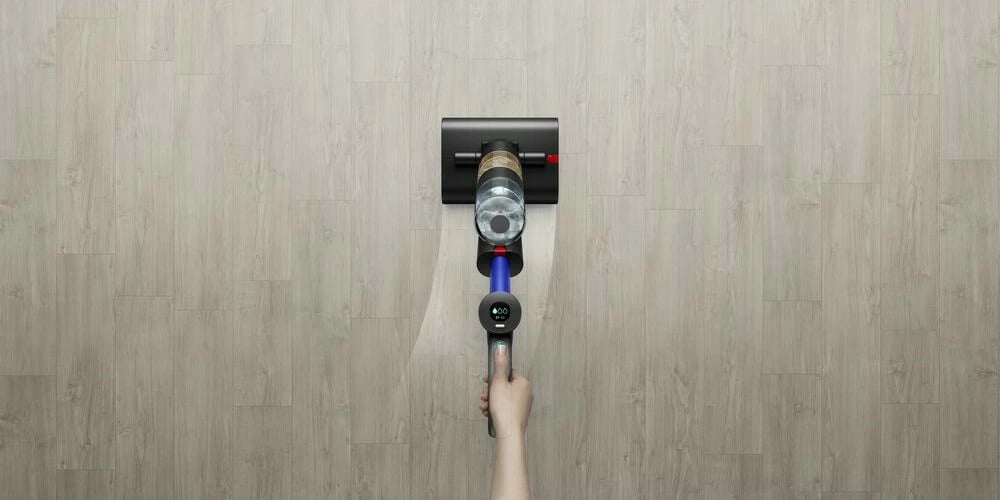 Fshesë me korrent Dyson Wash G1, Stick, Pa qese, 1 L, 0.8 L, E zezë, Blu