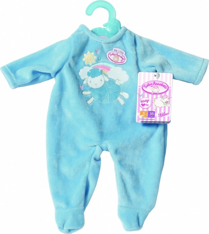 Body për kukull Baby Annabell Zapf 36 cm, aksesor, ngjyra të përziera