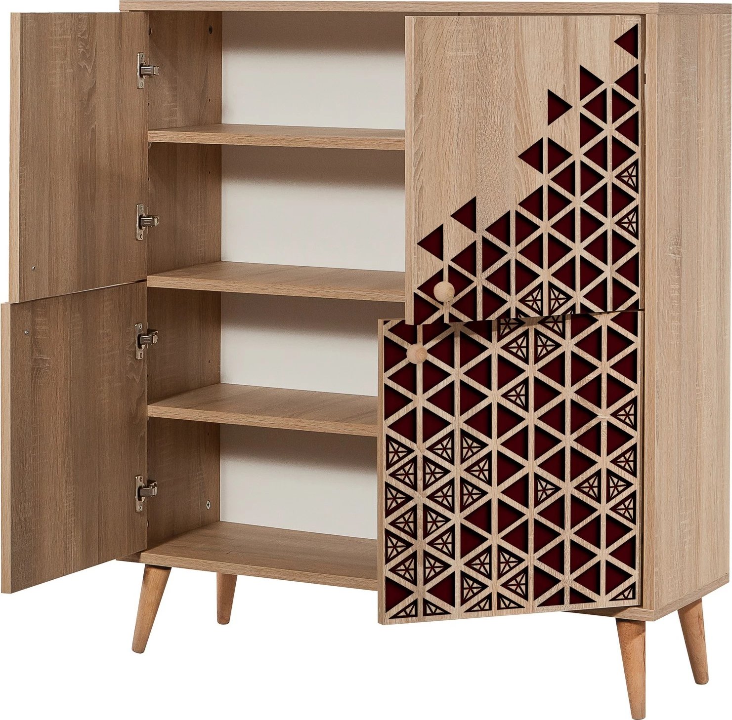 Dollap shumëpërdorimësh, ngjyrë lisi Sonoma, Multilux-122