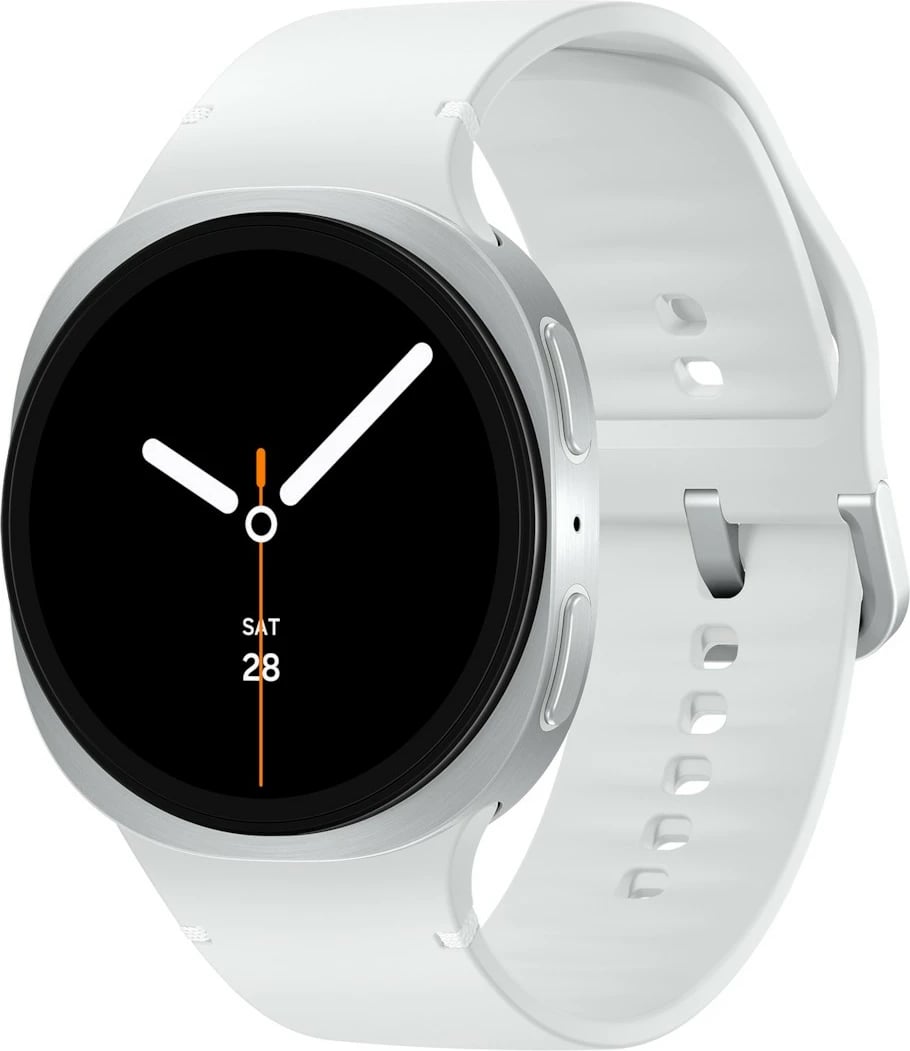 Smartwatch Samsung Galaxy Watch8 SM-L330 44mm, 32GB, Silver, rrip i bardhë