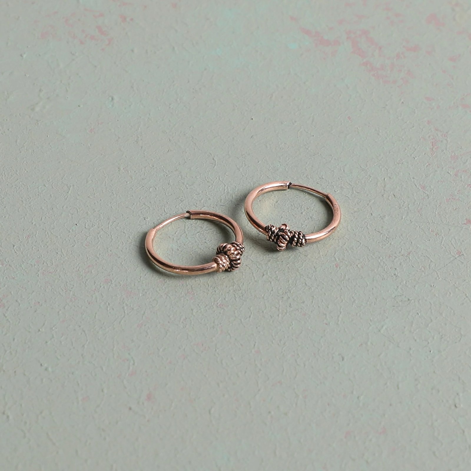 Vathë argjendi ngjyrë rozë gold Jumeon, 11279ROS