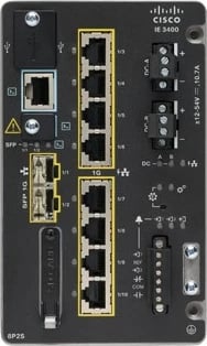 Switch industrial Cisco Catalyst IE3400, 8 porte Gigabit, PoE+, i zi