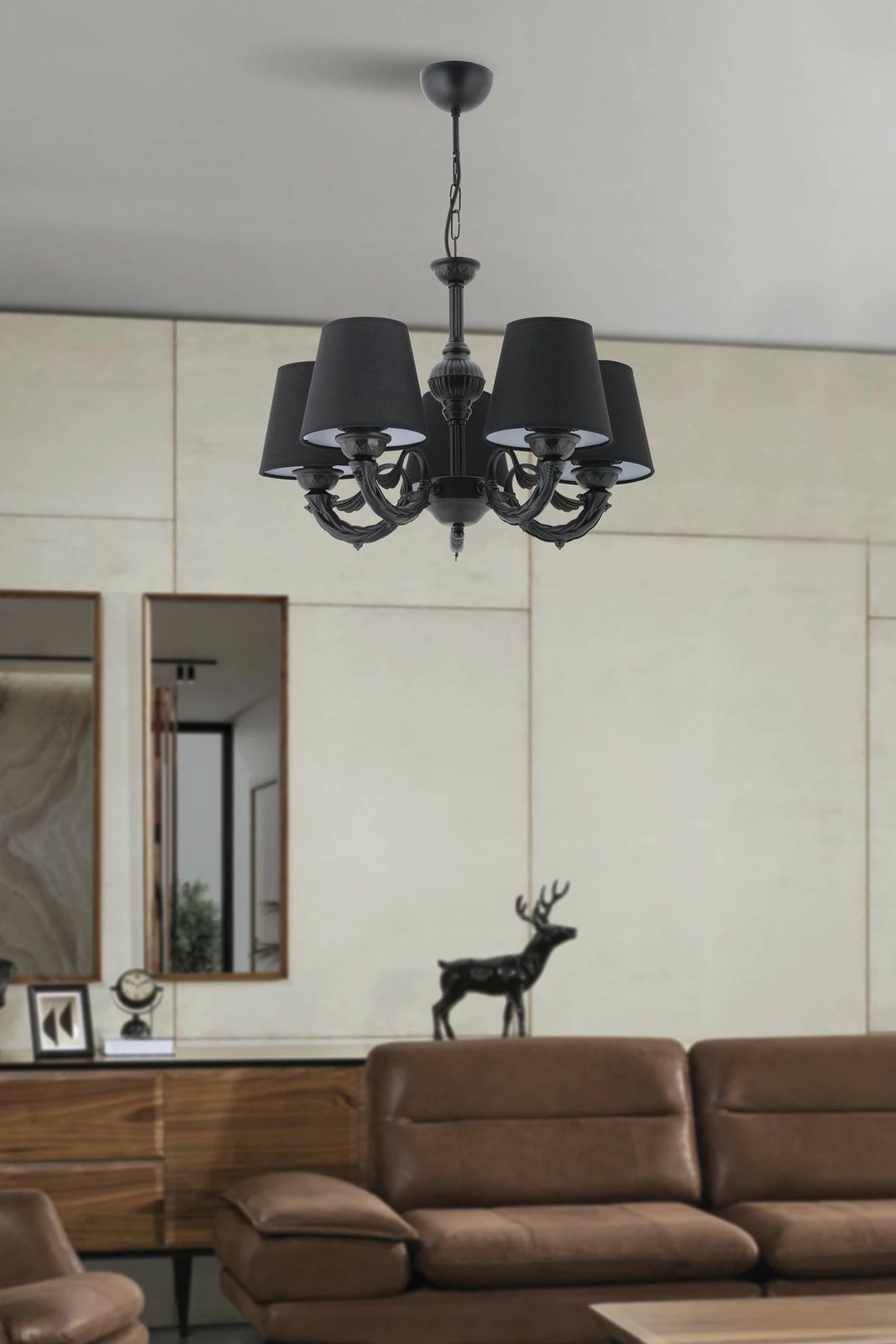 Llambadar Opviq Fiona, ngjyrë e zezë