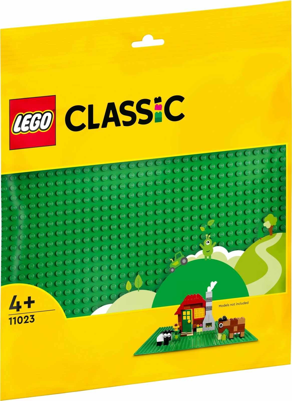 Set ndërtimi LEGO Classic Green Baseplate, 4 vjeç e lart, plastik, 1 copë, shumëngjyrësh Set ndërtimi LEGO Classic Green Baseplate, 4 vjeç e lart, plastik, 1 copë, shumëngjyrësh