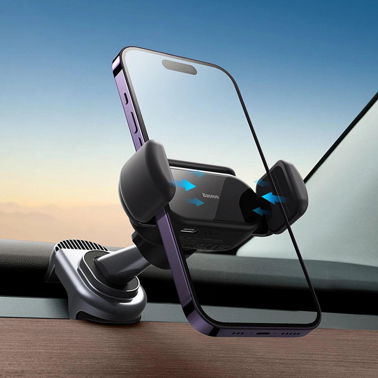 Mbështjellës elektrik për veturë Baseus T-Space për Tesla Model 3/Y, me panel diellor, i zi