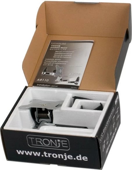 Mbajtës muri për monitor Tronje WH AR210 (15-24Z), i zi/gri