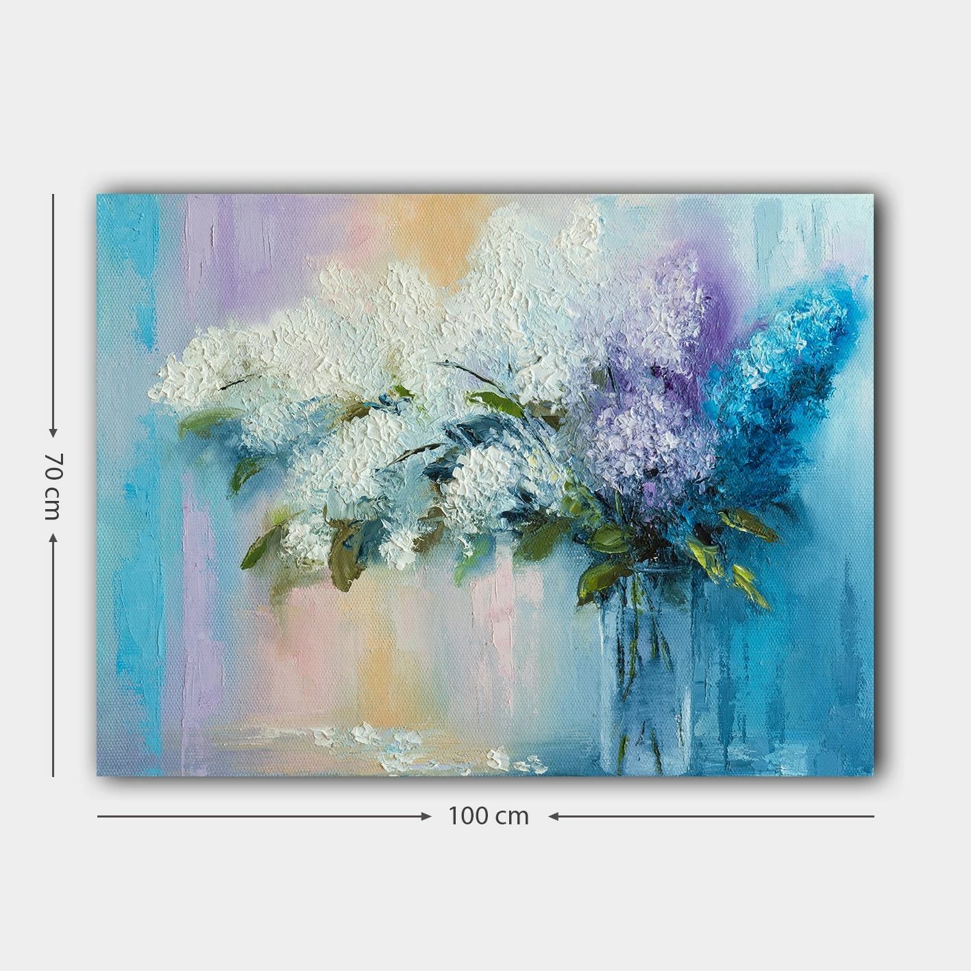 Pikturë dekorative në kanavacë, shumëngjyrëshe, 70x100cm, 486880663_70100