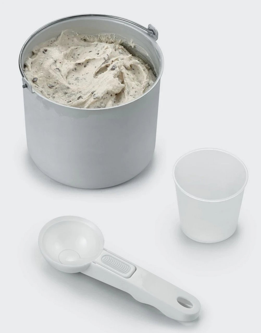 Aparat për akullore Severin EZ 7405, 2L, 180W, argjendtë