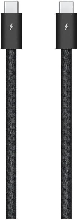 Kabllo Apple Thunderbolt 4 Pro, 1.0m, e zezë