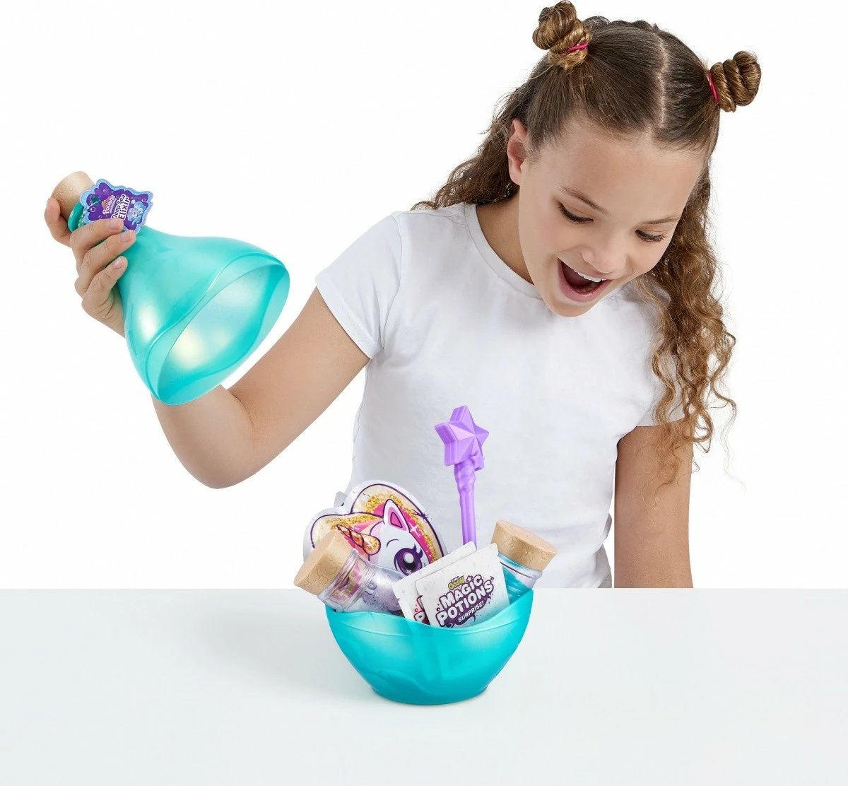 Set lodrash Oosh Fun Magic Potion Slime Surprise, 12 copë, ngjyra të përziera Set lodrash Oosh Fun Magic Potion Slime Surprise, 12 copë, ngjyra të përziera