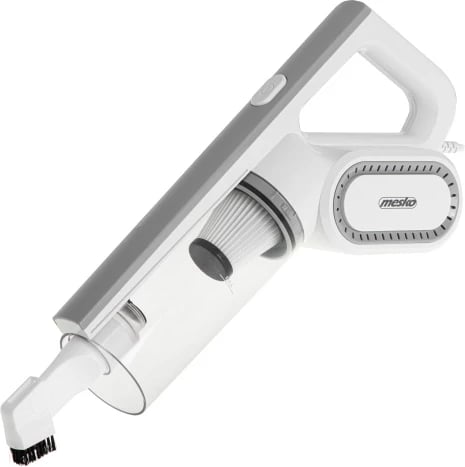 Fshesë me korent vertikale ciklonike Mesko MS 7058, 400W, 0.5L, 14,000 Pa, kabllo 7 m, A+, e bardhë Fshesë me korent vertikale ciklonike Mesko MS 7058, 400W, 0.5L, 14,000 Pa, kabllo 7 m, A+, e bardhë
