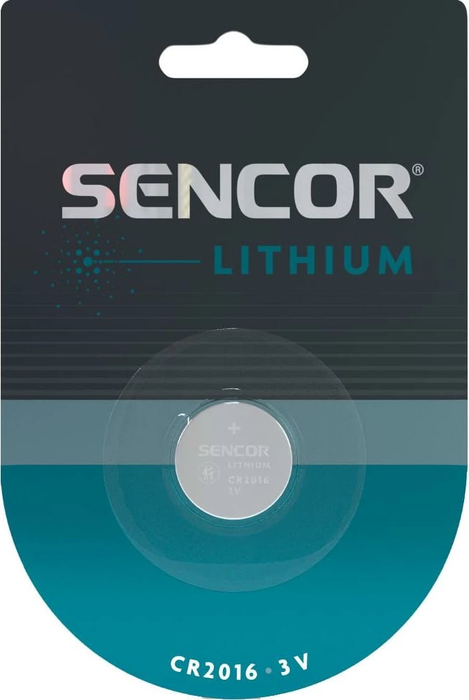 Bateri Sencor SBA CR2016 1BP Li, 1 copë