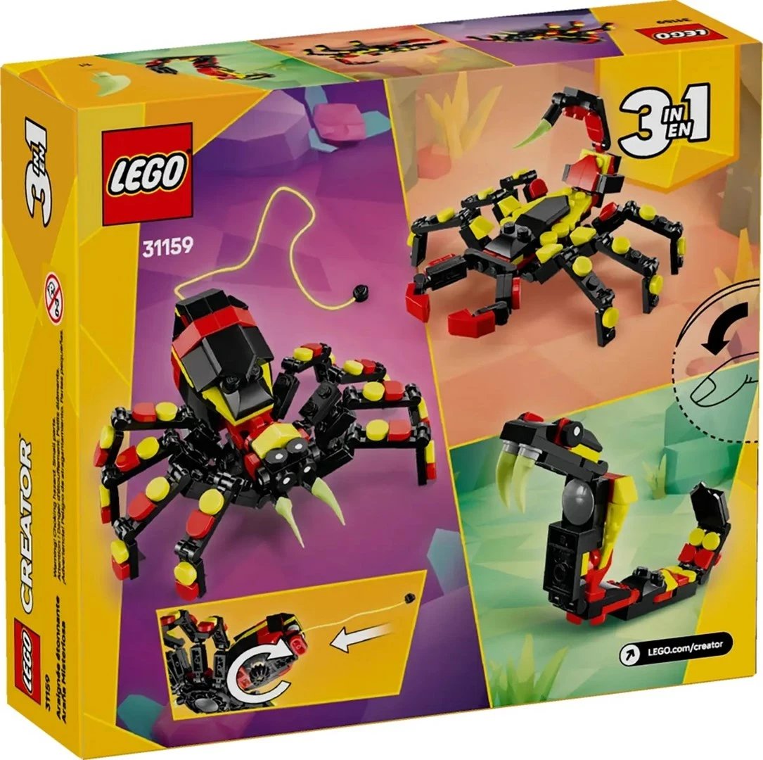 Lego Creator 3-in-1 31159 Surprising Spider