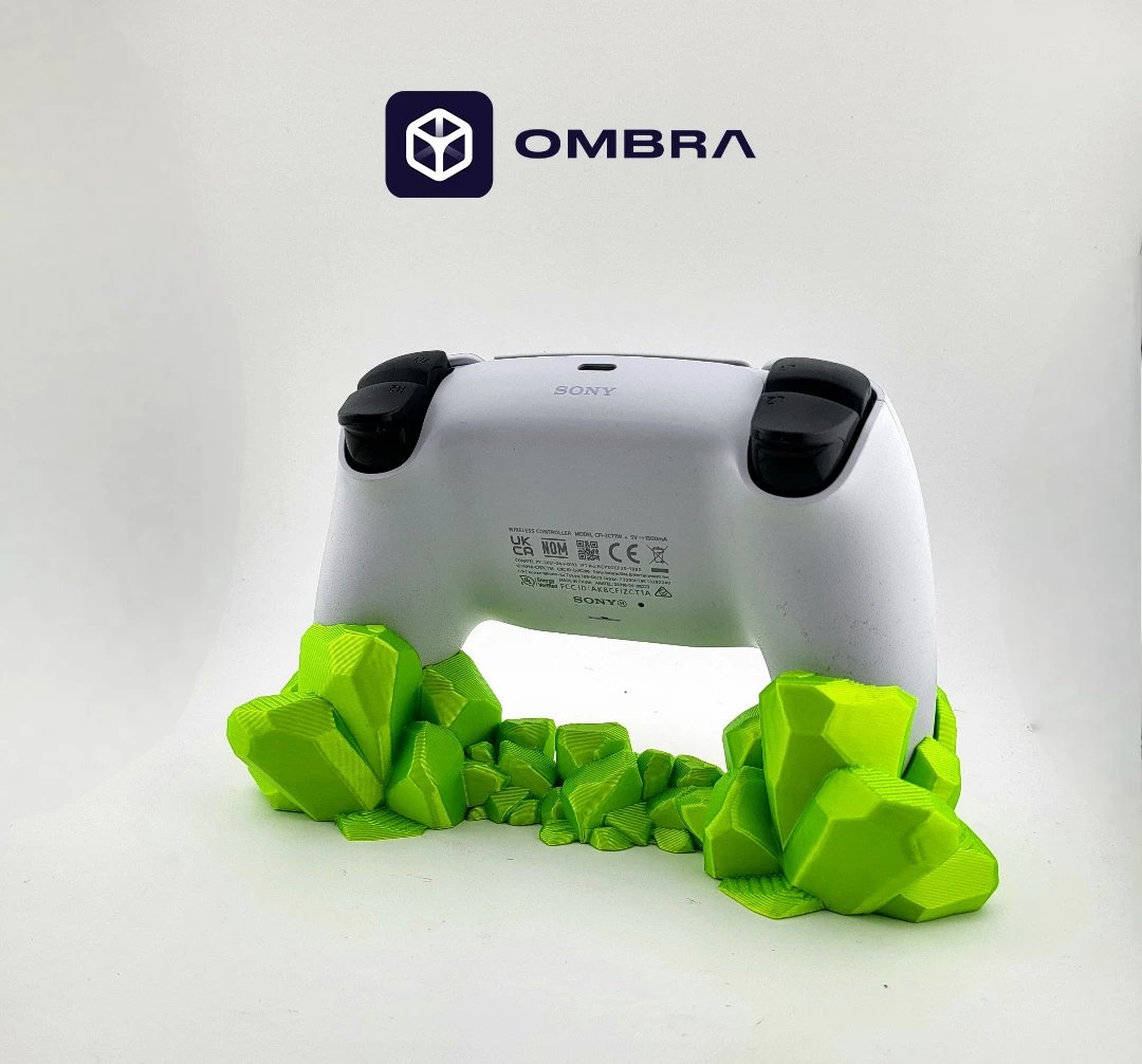 PS5 Controller Kryptonite Stand, e gjelbërt