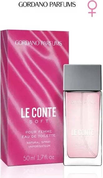  Eau de toilette Gordano Parfums Le Conte Soft, WOMEN, 50 ml
