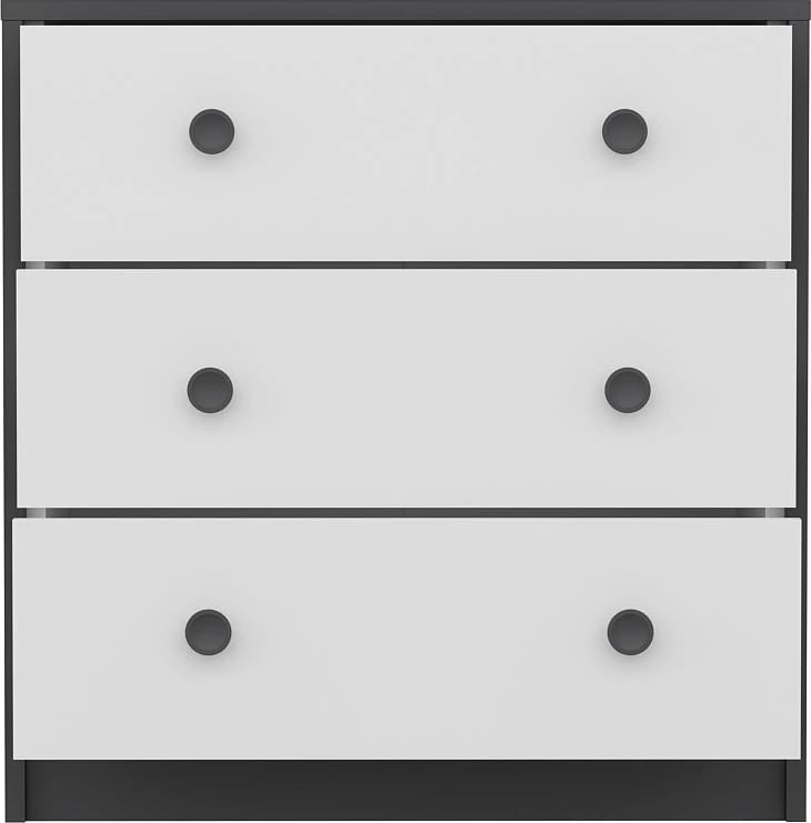 Konsolë Skye Decor, e bardhë, antracit