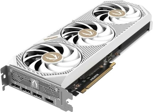 Kartë grafike, ZOTAC, GeForce RTX 5070 AMP, 12GB GDDR7 192-bit PCIe 5.0, 3xDP/HDMI, e bardhë