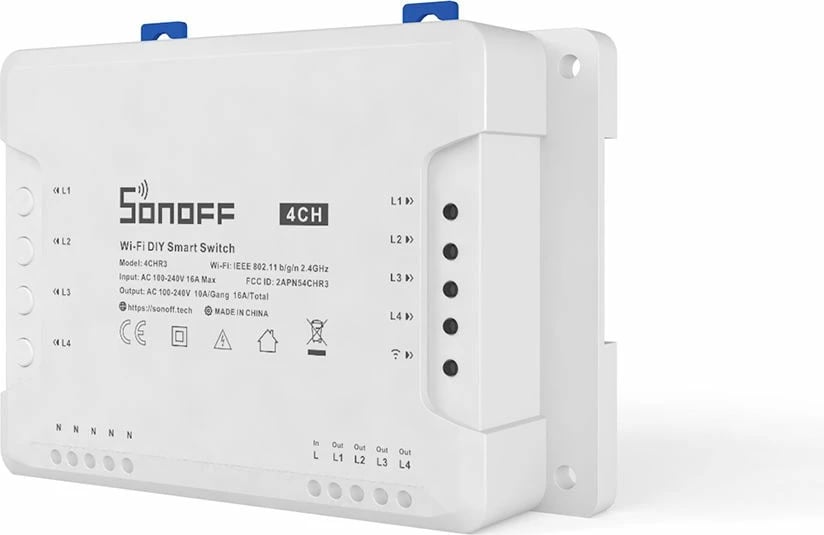 Ndërprerës SONOFF 4CHR3 4-gang