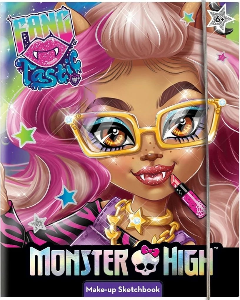 Set make-up Monster High Lisciani, sketchbook, multikolor