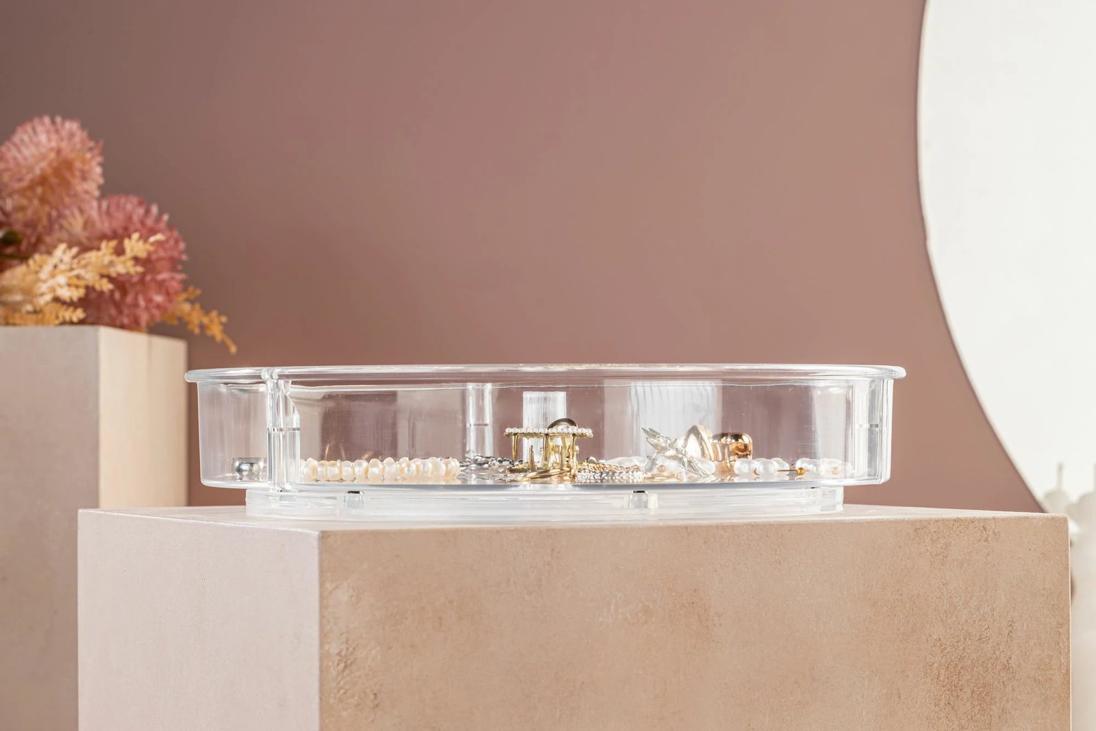 Organizues për make-up, transparent, Evila Originals, CPLAS1
