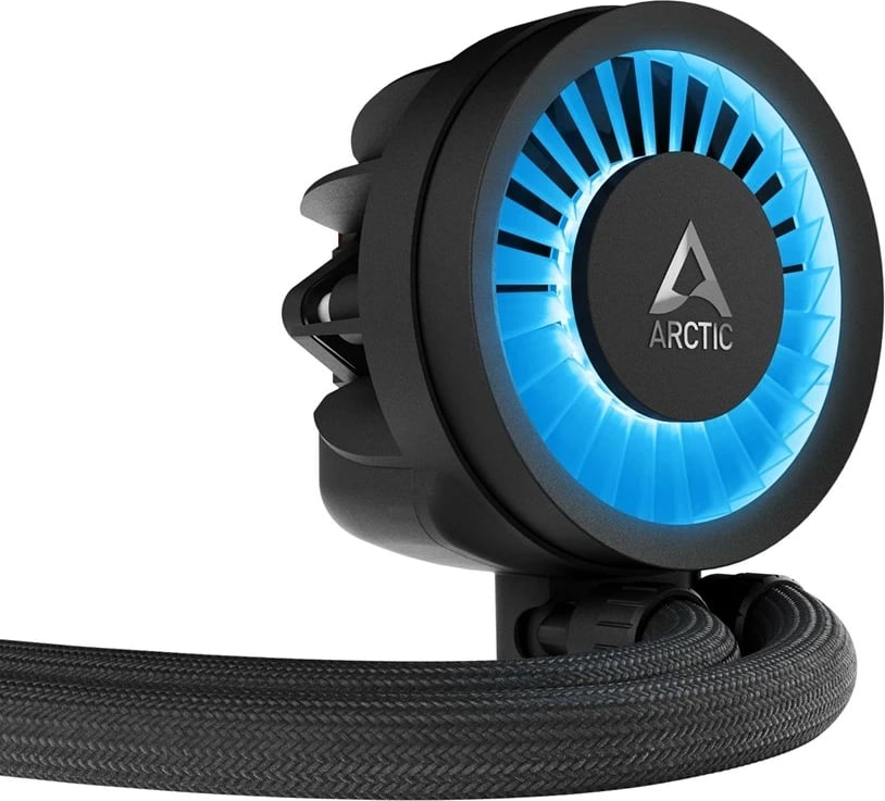 Ftohës uji Arctic Liquid Freezer III 240 A-RGB, për CPU, i zi