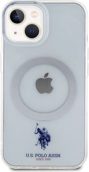 Mbështjellës U.S. Polo Assn. USHMP15SUCIT për iPhone 15 6.1", MagSafe, Transparent Mbështjellës U.S. Polo Assn. USHMP15SUCIT për iPhone 15 6.1", MagSafe, Transparent