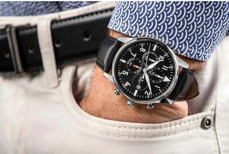 Orë dore për meshkuj Giewont, hiri/argjend