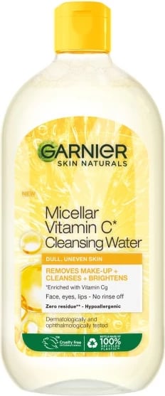 Ujë micelar për femra Garnier Skin Naturals me Vitaminë Cg, 700ml