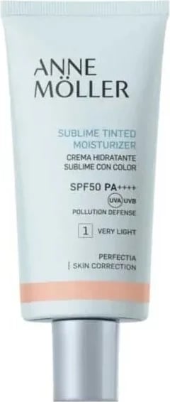 Krem hidratues me ngjyrë unisex Anne Möller Perfectia SPF50, 2 Very Light, 50ml