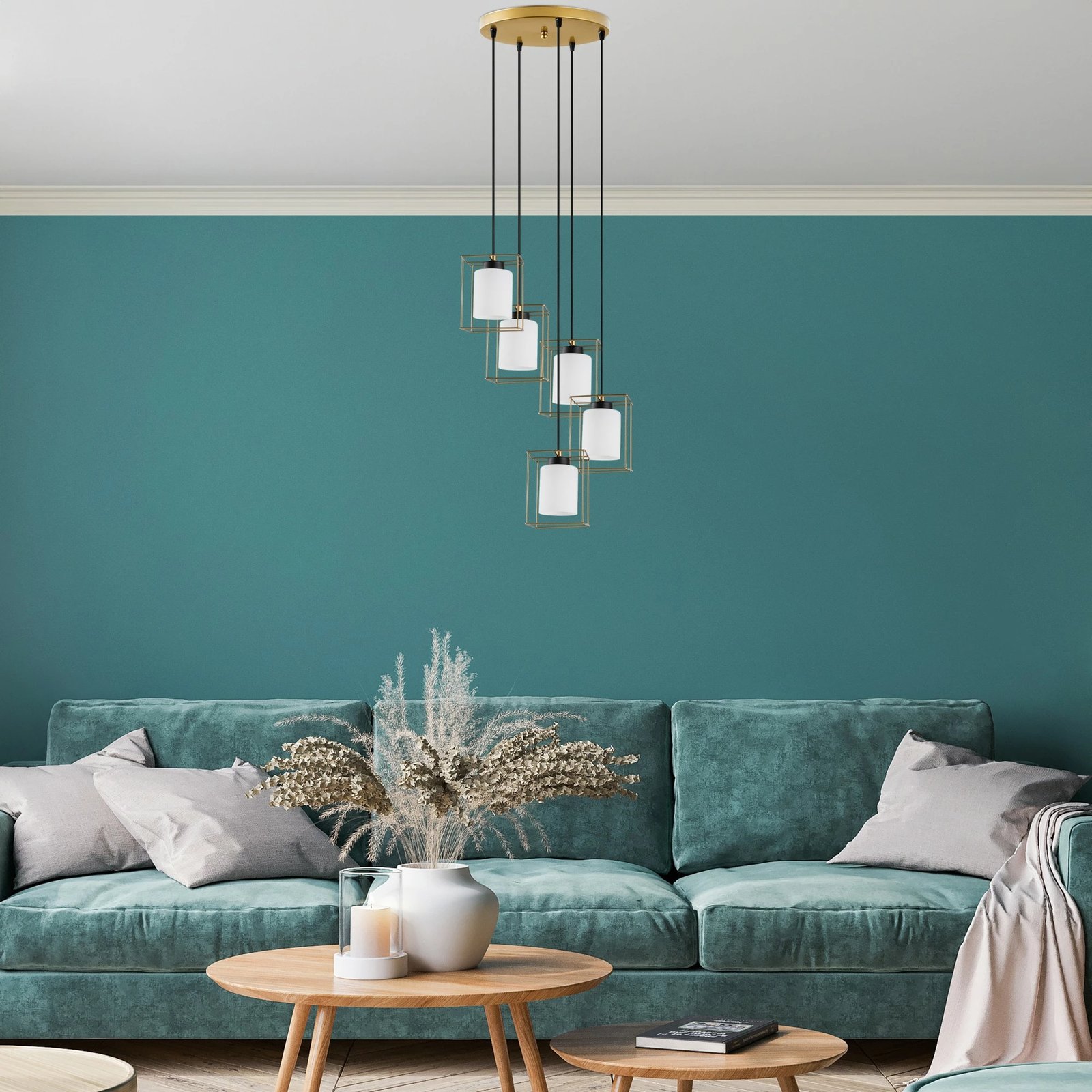 Llambë tavani Opviq, Swank - 702-9, ngjyrë ari