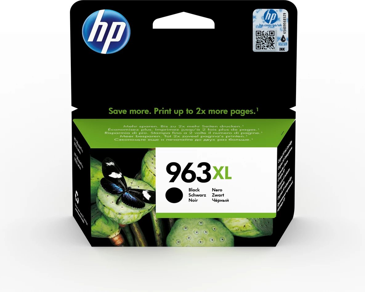 Kartrixh bojë HP 963XL 3JA30AE 47.86 ml deri 2000 faqe XL, e zezë