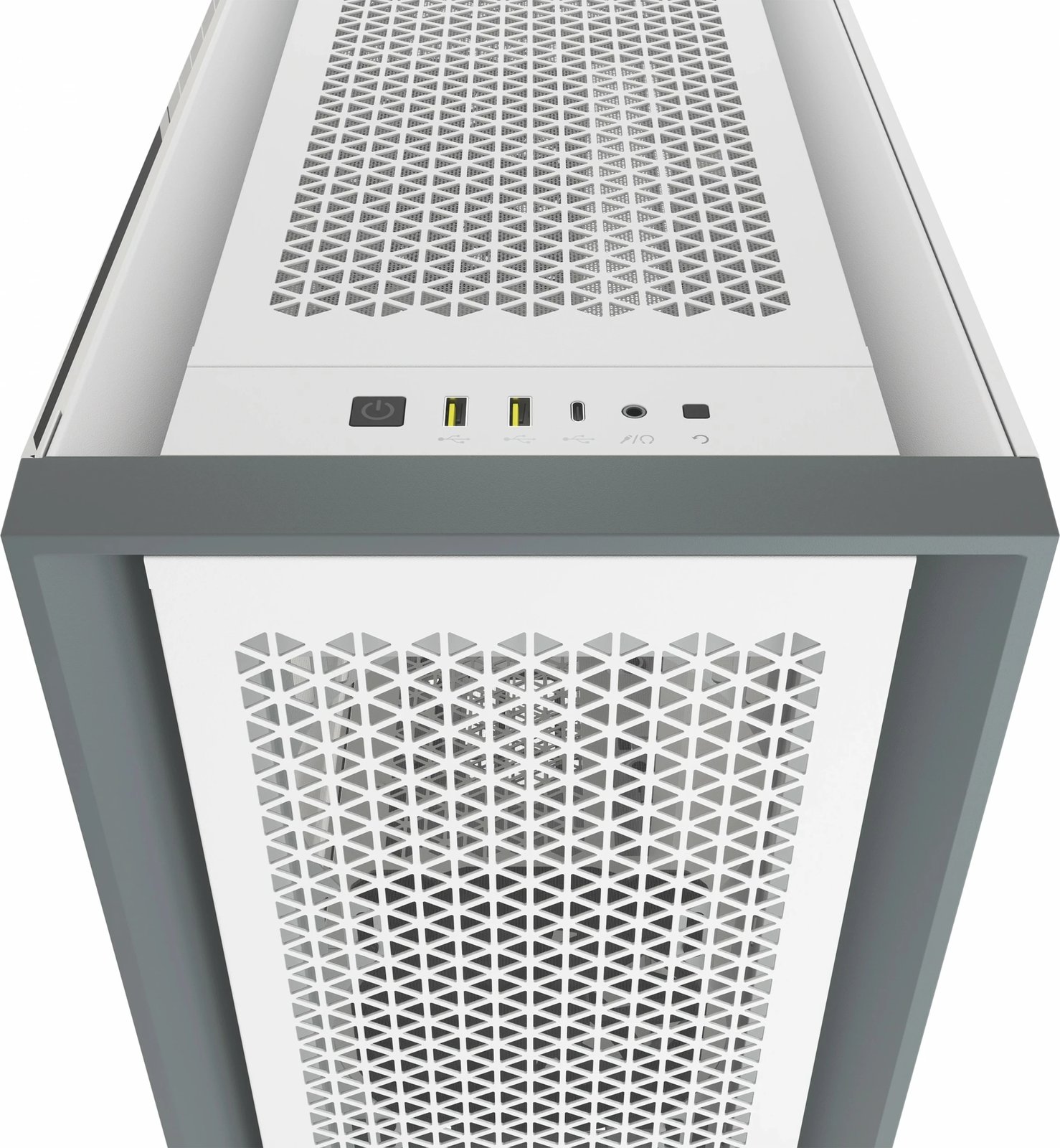 Kasë Corsair 5000D AIRFLOW, Midi Tower, ATX/EATX/micro ATX/Mini-ITX, e bardhë